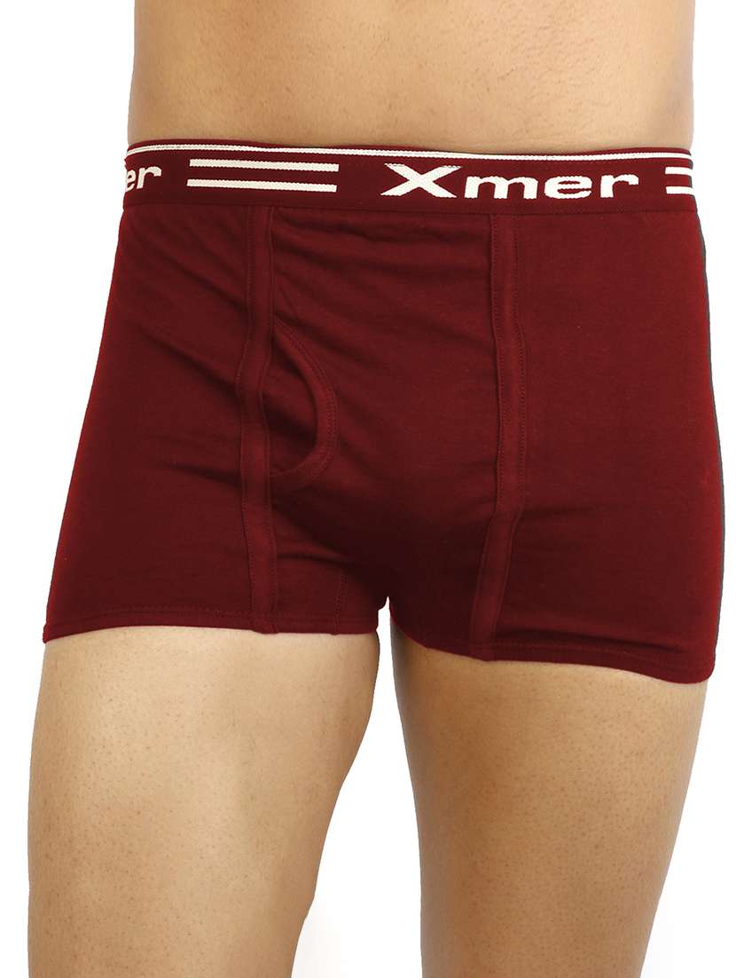 men pack of 5 solid trunks - 22543247 -  Standard Image - 1