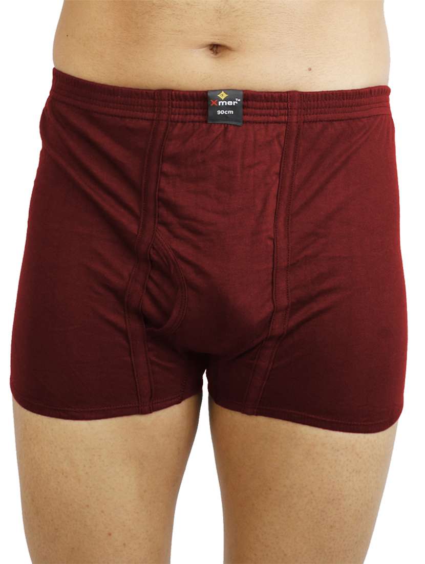 men pack of 5 solid trunk briefs - 22543250 -  Standard Image - 1