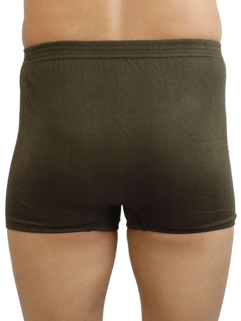 men pack of 2 solid trunk briefs - 22543257 -  Standard Image - 4