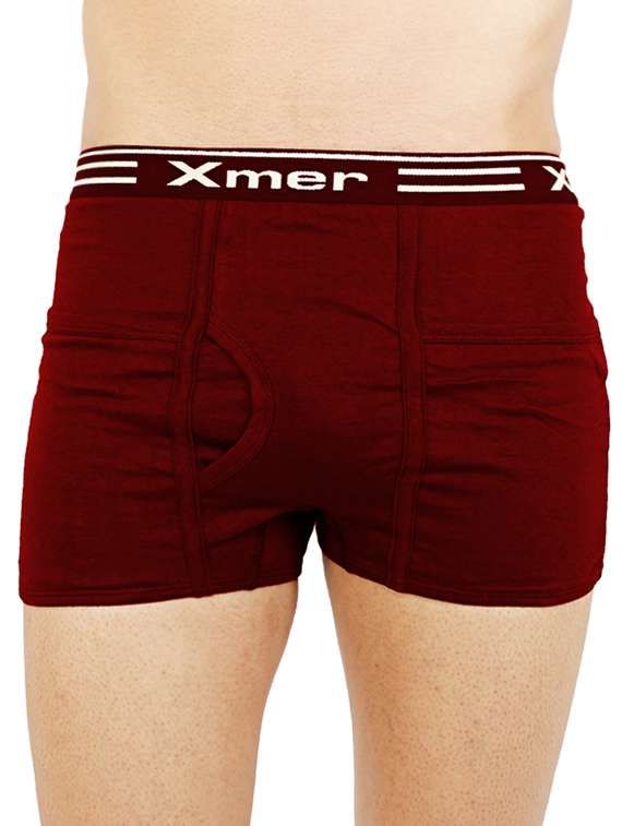 men pack of 5 solid trunk briefs - 22543258 -  Standard Image - 1