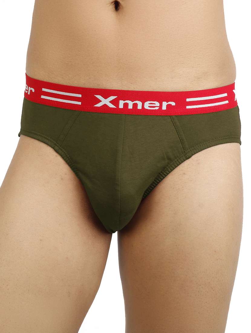 men pack of 5 solid hipster briefs - 22543261 -  Standard Image - 1
