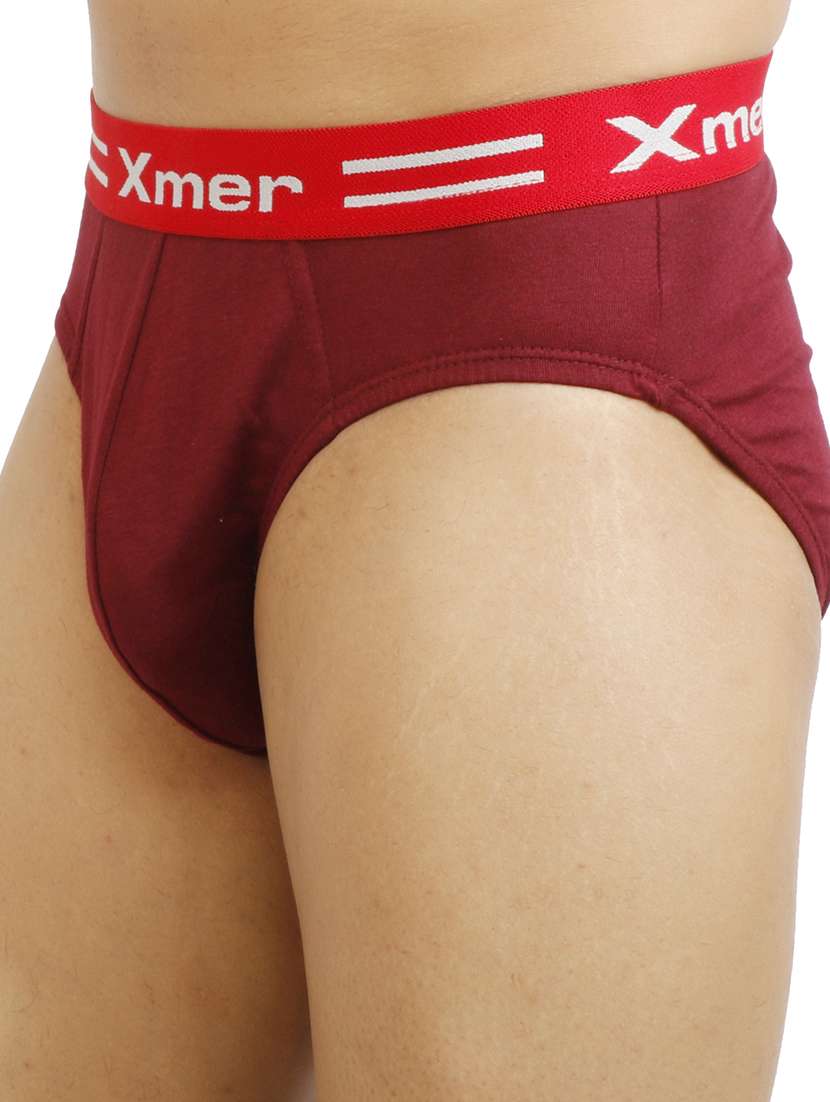 men pack of 5 solid hipster briefs - 22543261 -  Standard Image - 4