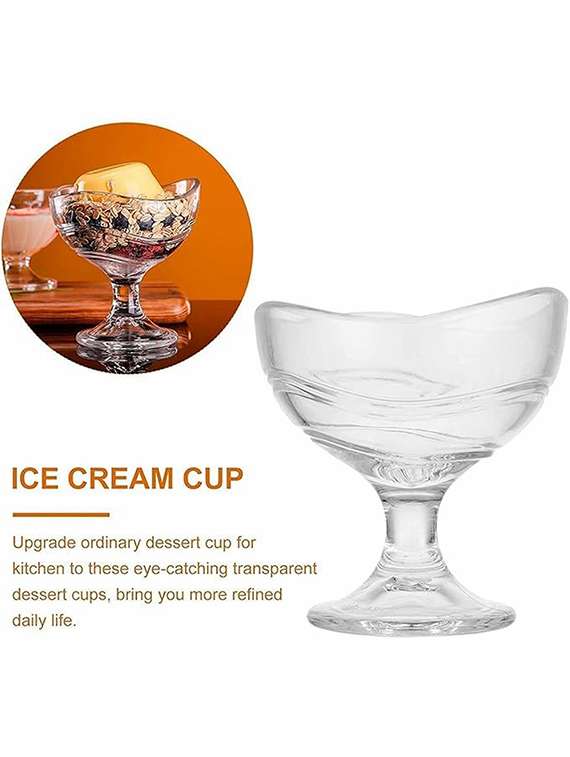 sweezy crystal ice cream cup set of 2 (150 ml) - 22543749 -  Standard Image - 4
