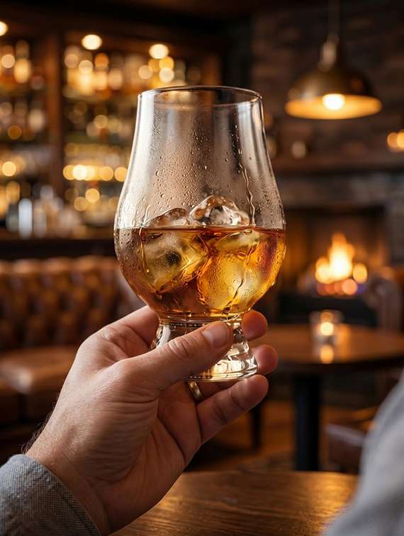 whiskey glasses pack of 2 clear glass dishwasher safe - 22543815 -  Standard Image - 1