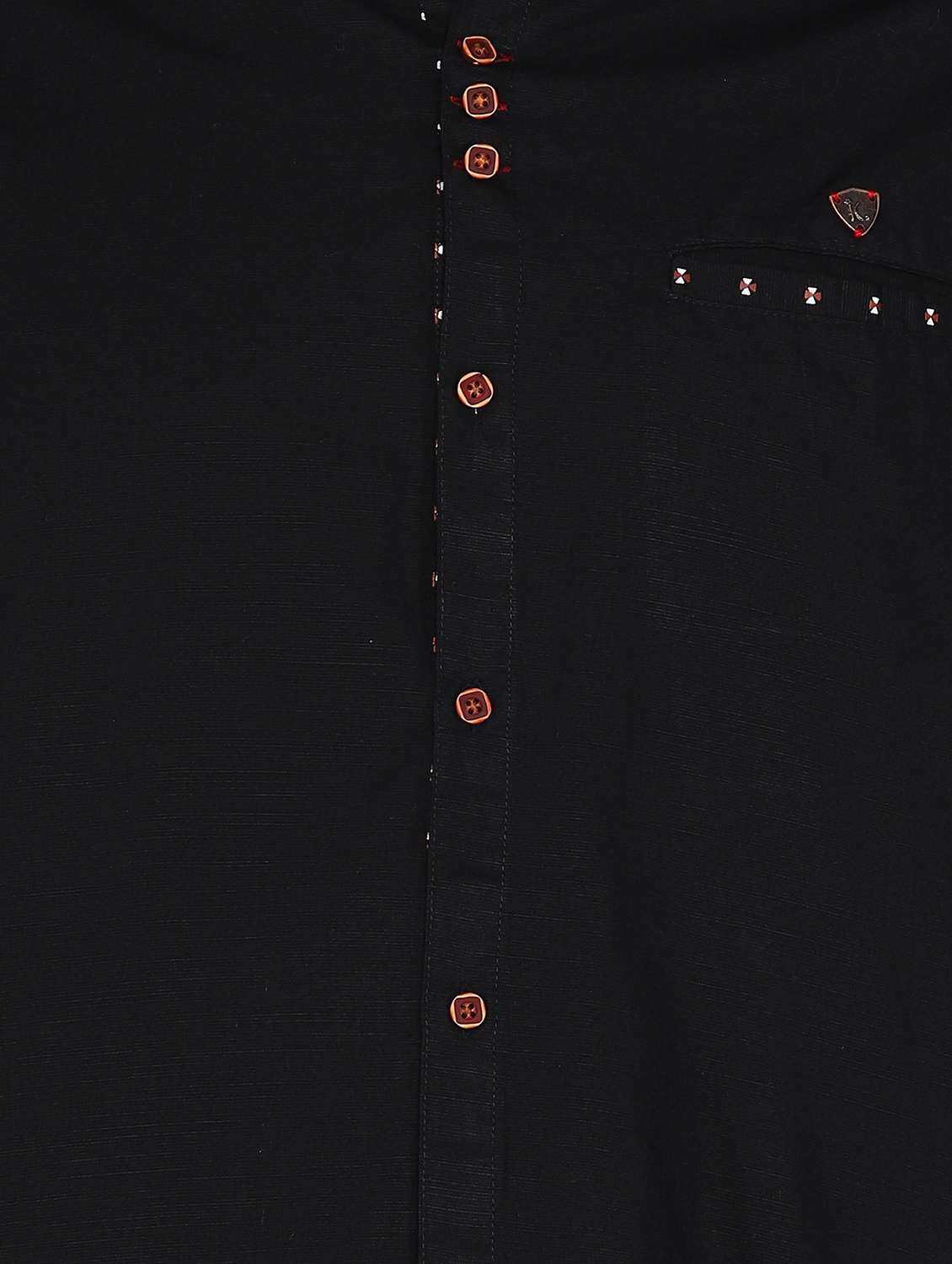 men solid long sleeve regular fit casual shirt - 22543940 -  Standard Image - 4
