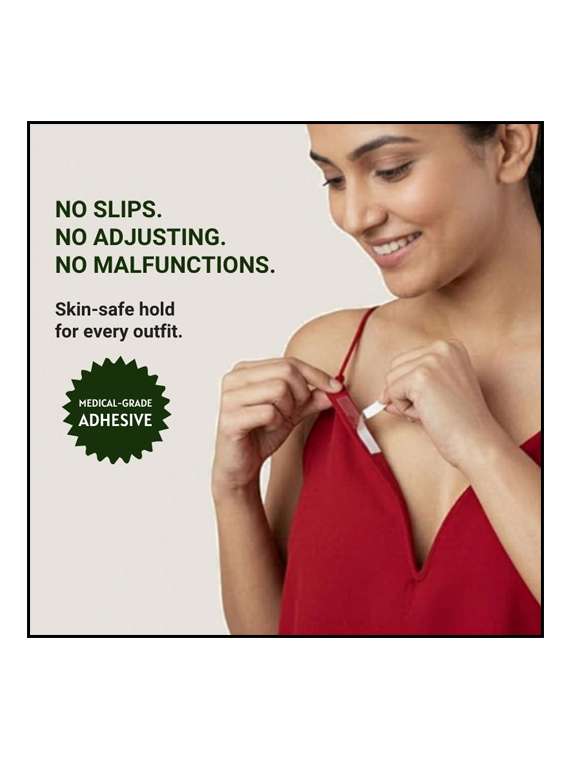 nude transparent stick-on fashion tape - 22543959 -  Standard Image - 1