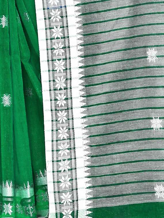 women self design handloom saree with blouse - 22543968 -  Standard Image - 1