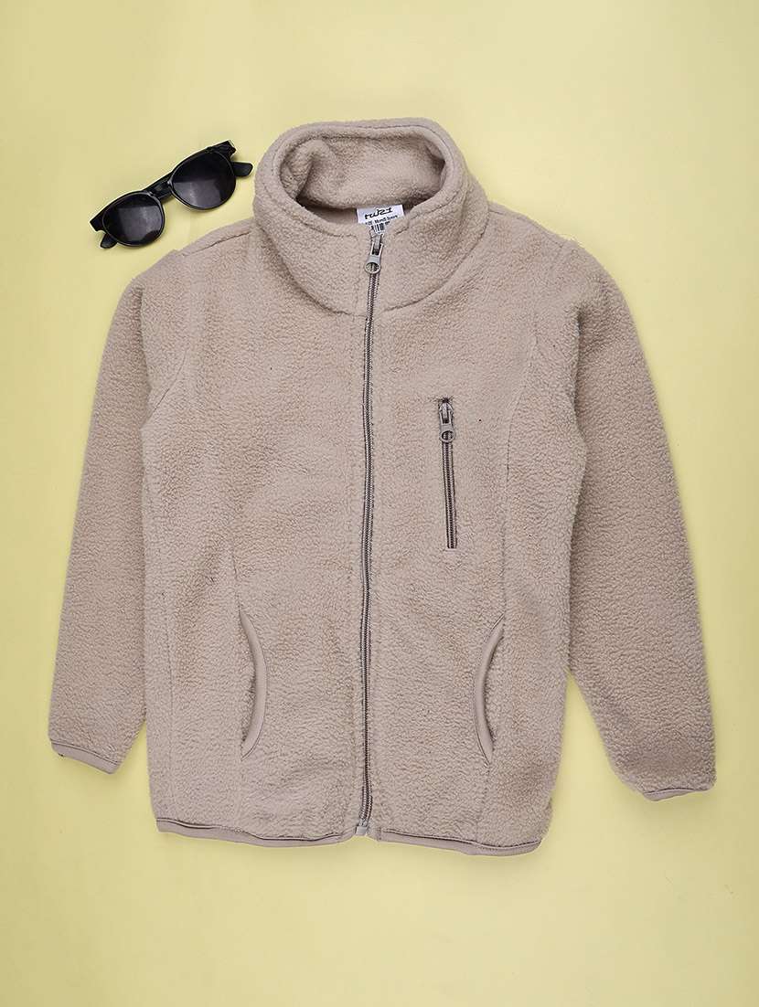 Boys Solid Long Sleeves Regular Jacket - 22544550 -  Standard Image - 1