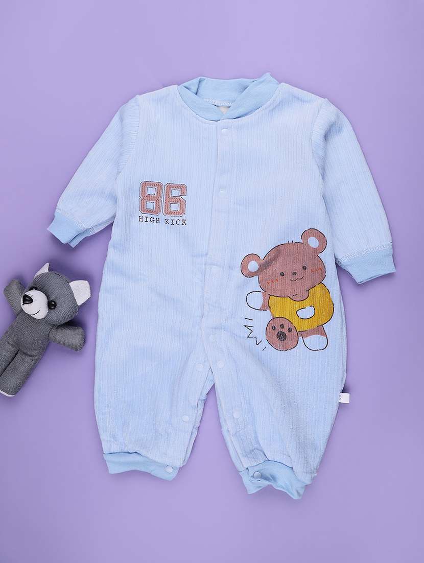 Kids Printed Long Sleeve Onesies - 22545406 -  Standard Image - 1