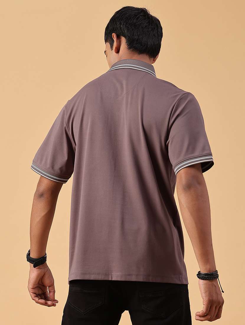 Men Printed Short Sleeves Polo T-shirt - 22546498 -  Standard Image - 4