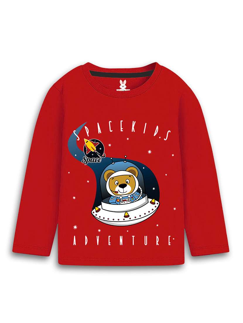 boys printed long sleeve t-shirt - 22547690 -  Standard Image - 1