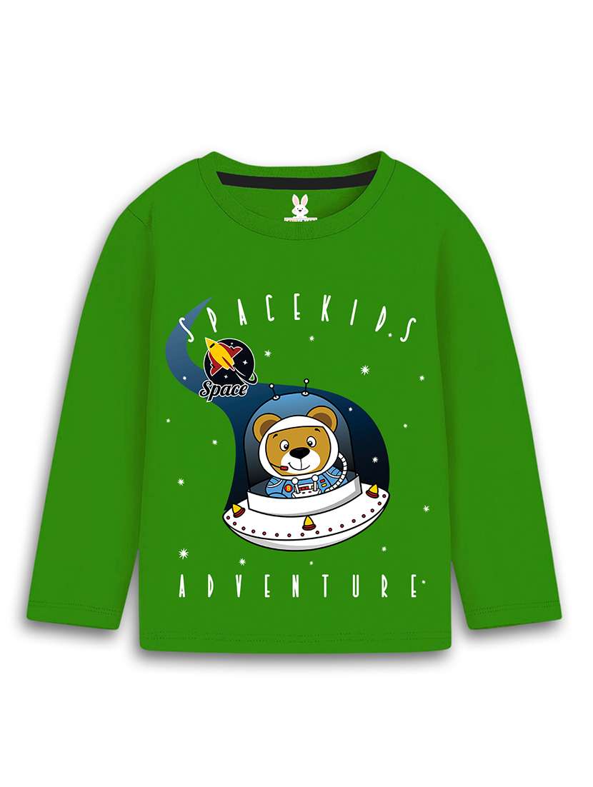 Boys Printed Long Sleeve T-shirt - 22547691 -  Standard Image - 1