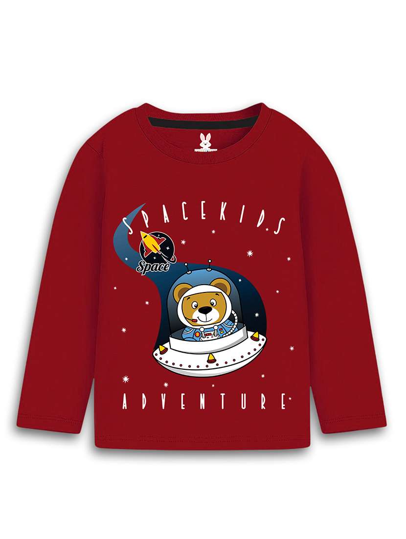 boys printed long sleeve t-shirt - 22547694 -  Standard Image - 1