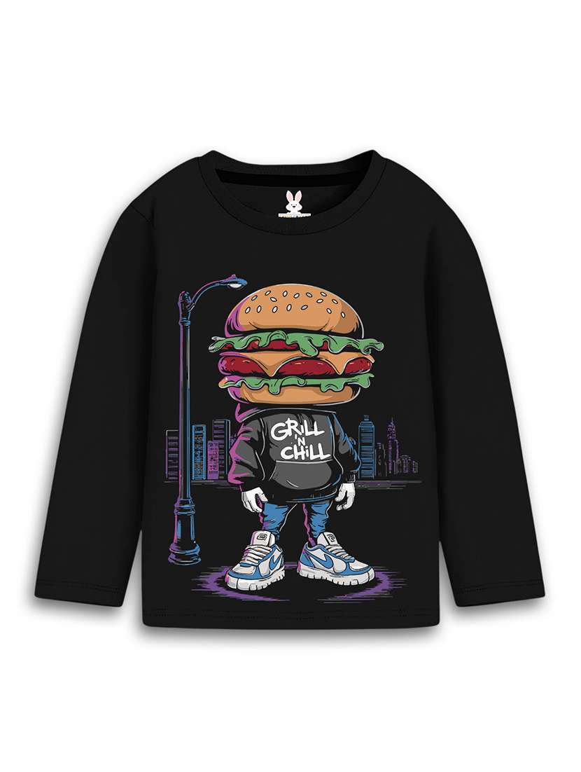 boys printed long sleeve t-shirt - 22547702 -  Standard Image - 1