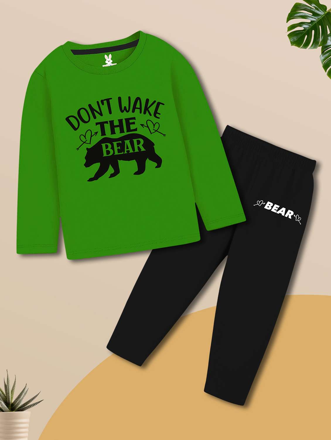 boys pack of 2 printed long sleeves nightwear set - 22547744 -  Standard Image - 1