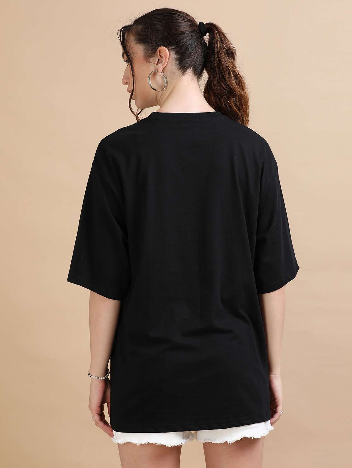 Women Printed Short Sleeves Oversized T-shirt - 22547943 -  Standard Image - 4