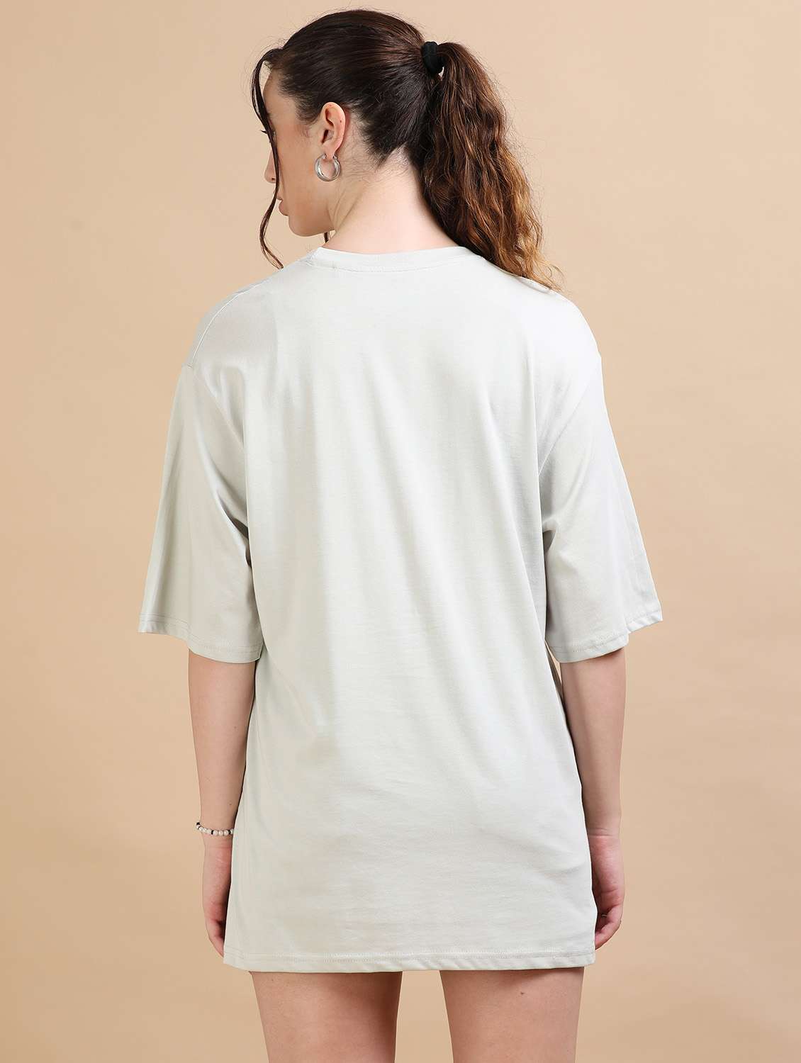 women printed short sleeves oversized t-shirt - 22547948 -  Standard Image - 4