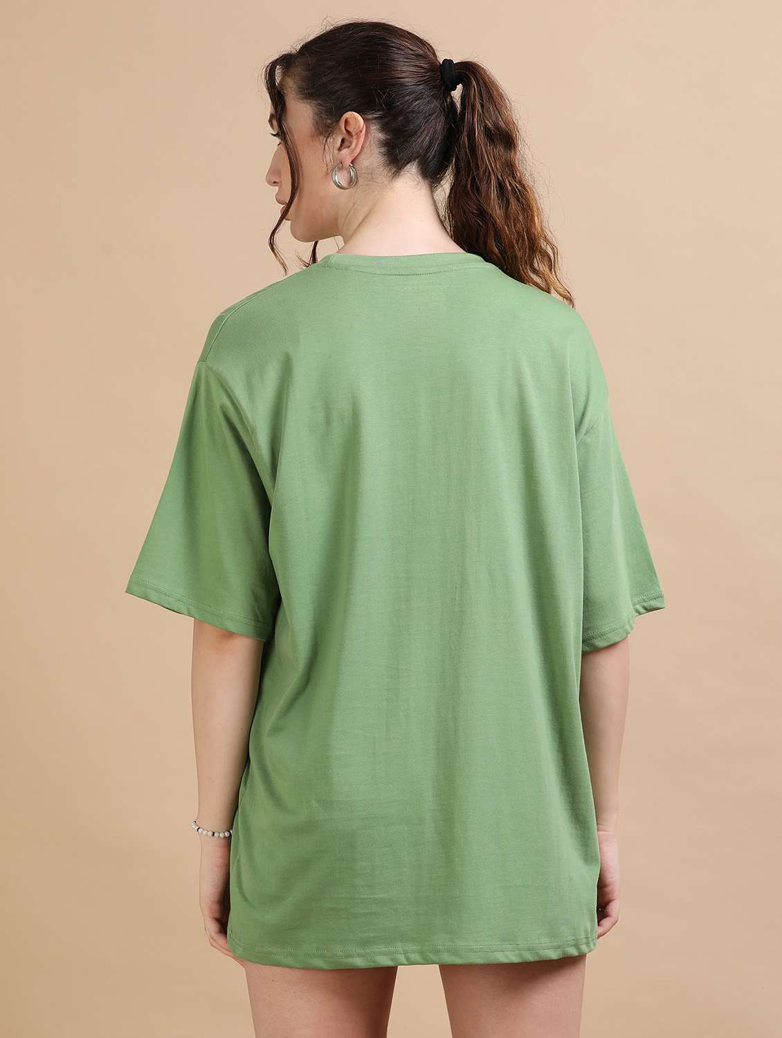 Women Printed Short Sleeves Oversized T-shirt - 22547954 -  Standard Image - 4