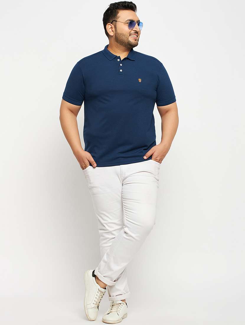 men solid short sleeve regular fit polo t-shirt - 22548035 -  Standard Image - 4