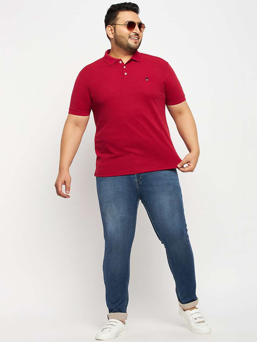 men solid short sleeve regular fit polo t-shirt - 22548040 -  Standard Image - 4