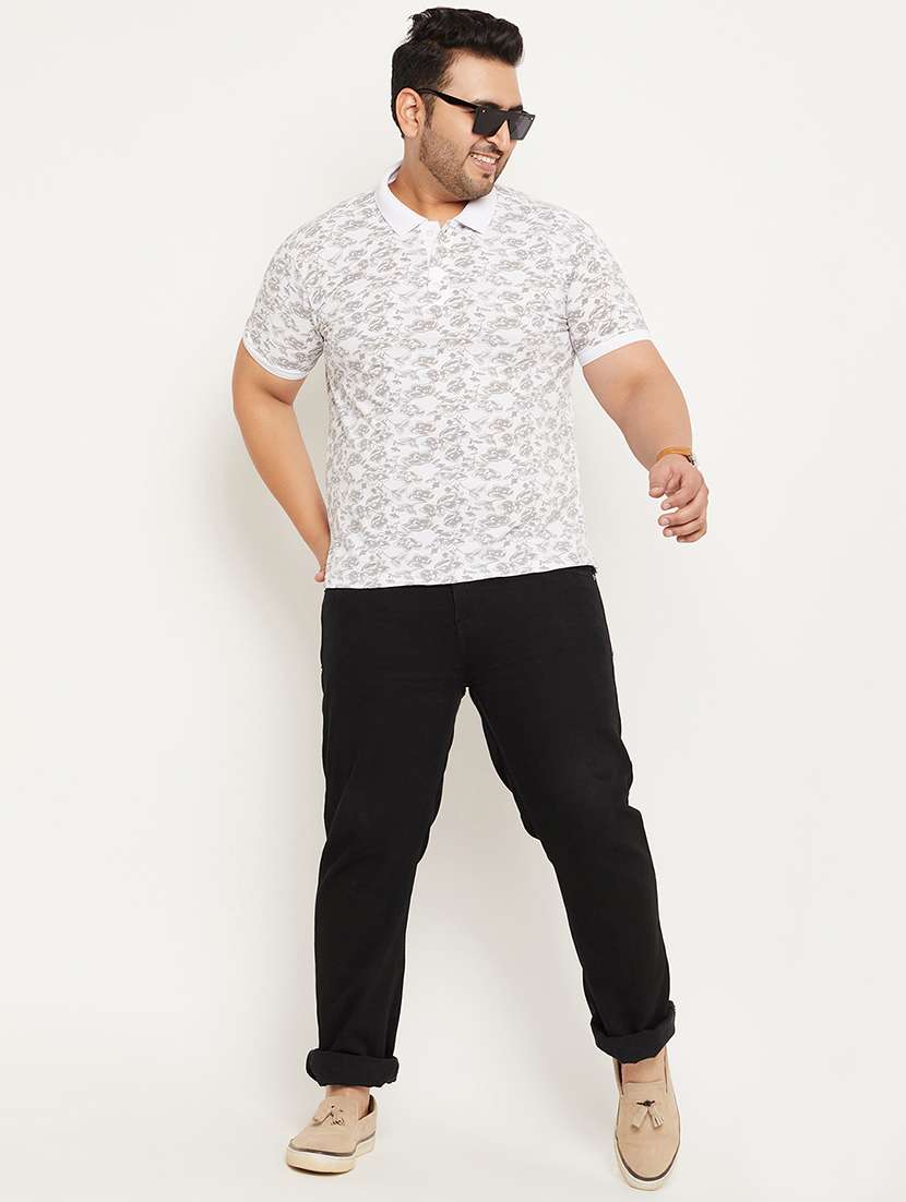 men printed short sleeve regular fit polo t-shirt - 22548049 -  Standard Image - 4