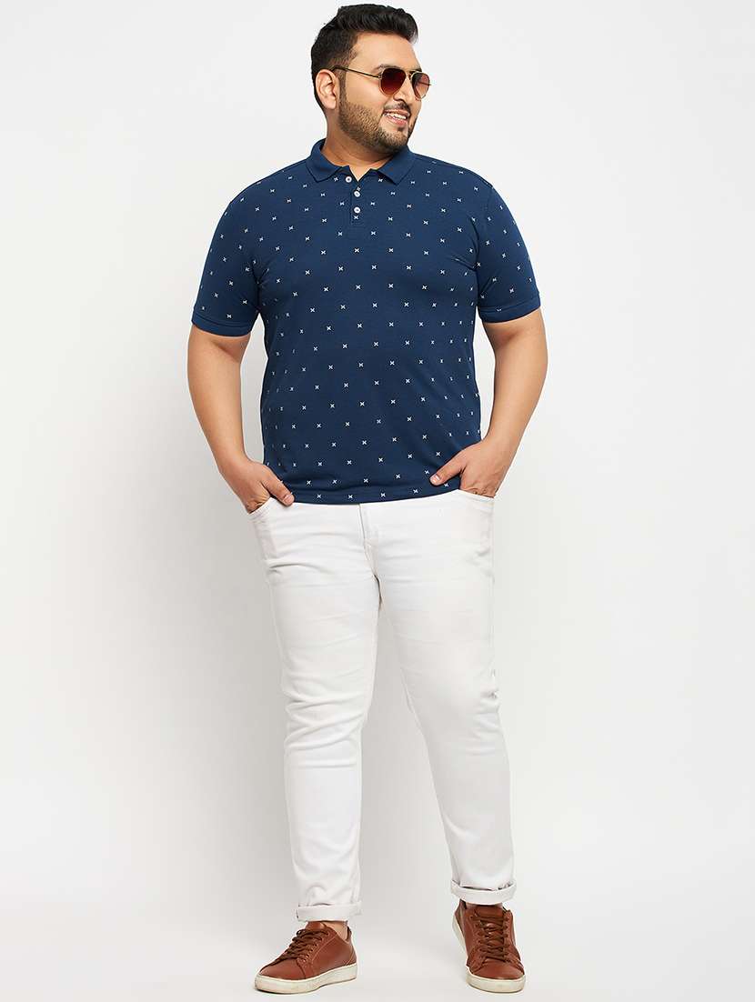 men printed short sleeve regular fit polo t-shirt - 22548050 -  Standard Image - 4