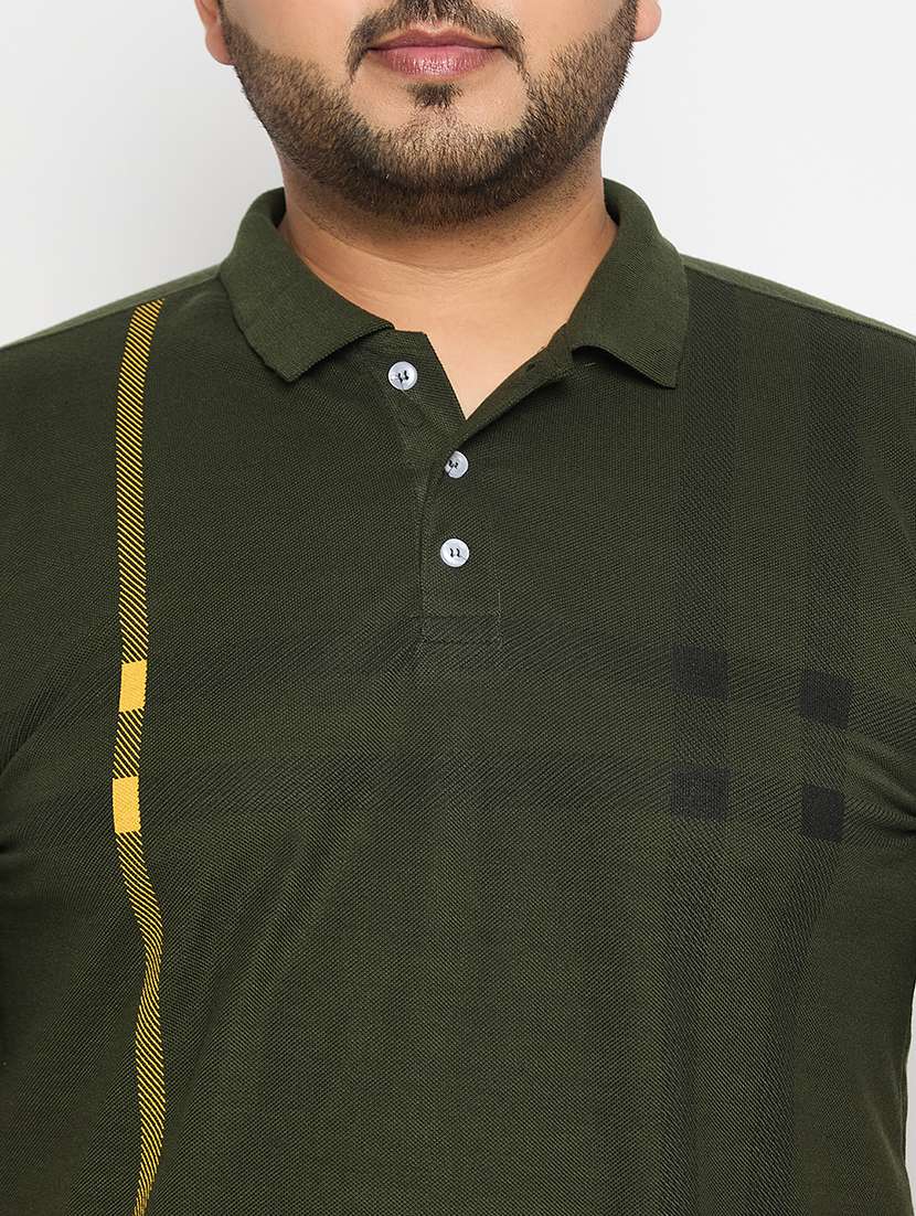 men printed short sleeve regular fit polo t-shirt - 22548061 -  Standard Image - 1