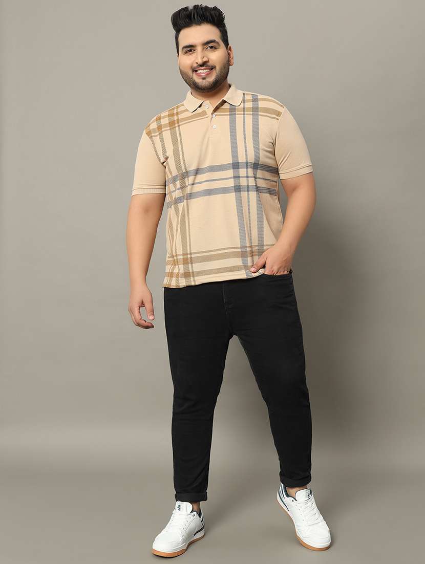 men printed short sleeve regular fit polo t-shirt - 22548065 -  Standard Image - 4