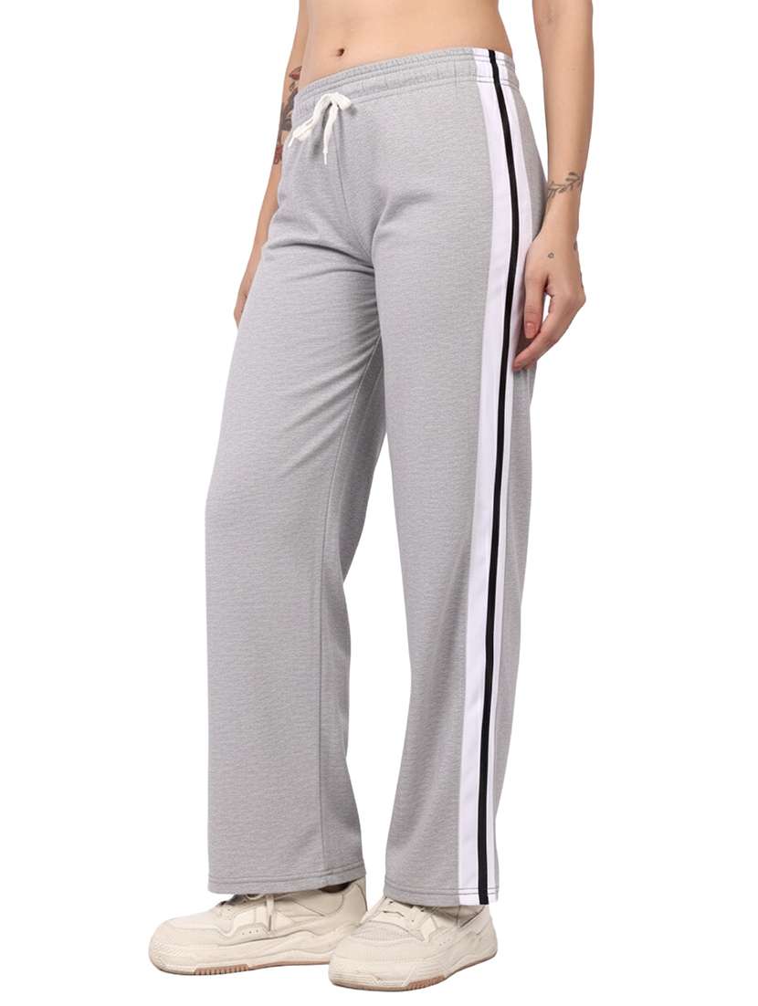 women pack of 2 tapered regular fit track pant - 22548157 -  Standard Image - 1