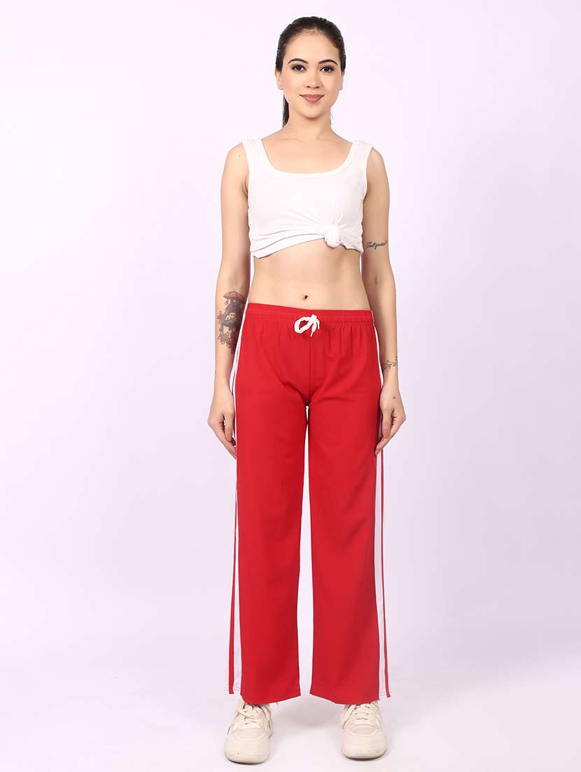 women pack of 2 tapered mid rise regular track pant - 22548159 -  Standard Image - 4