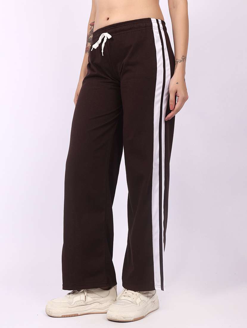 women pack of 2 tapered mid rise regular track pant - 22548165 -  Standard Image - 1
