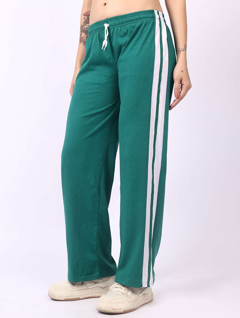 women pack of 2 tapered mid rise regular track pant - 22548165 -  Standard Image - 4