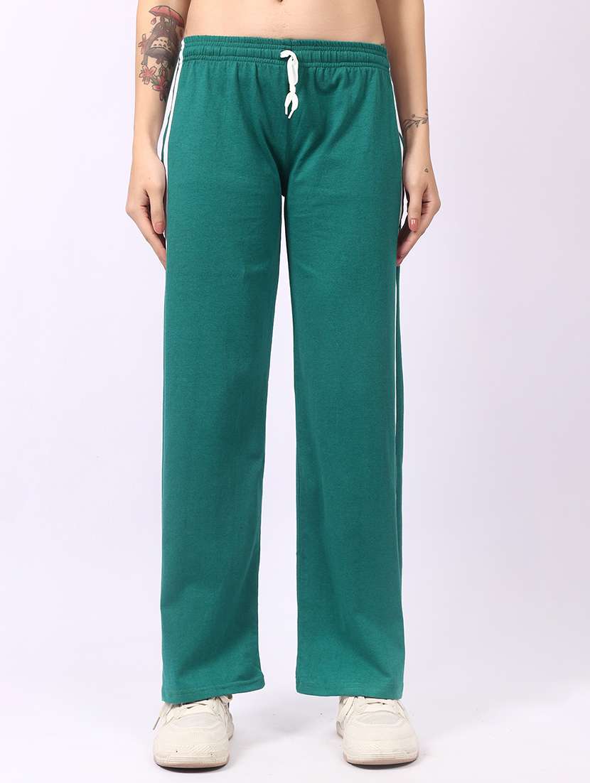 women pack of 2 tapered mid rise regular track pant - 22548174 -  Standard Image - 1