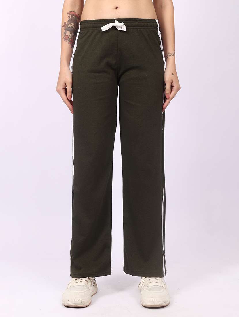 Women Pack Of 2 Tapered Mid Rise Regular Track Pant - 22548180 -  Standard Image - 1