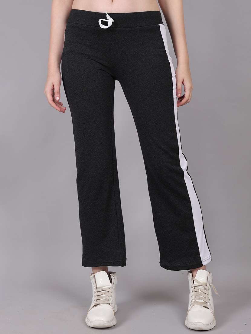 women pack of 2 tapered mid rise regular track pant - 22548188 -  Standard Image - 4