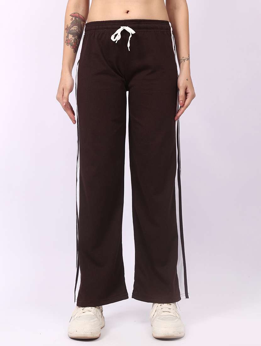 women pack of 2 tapered mid rise regular track pant - 22548202 -  Standard Image - 4