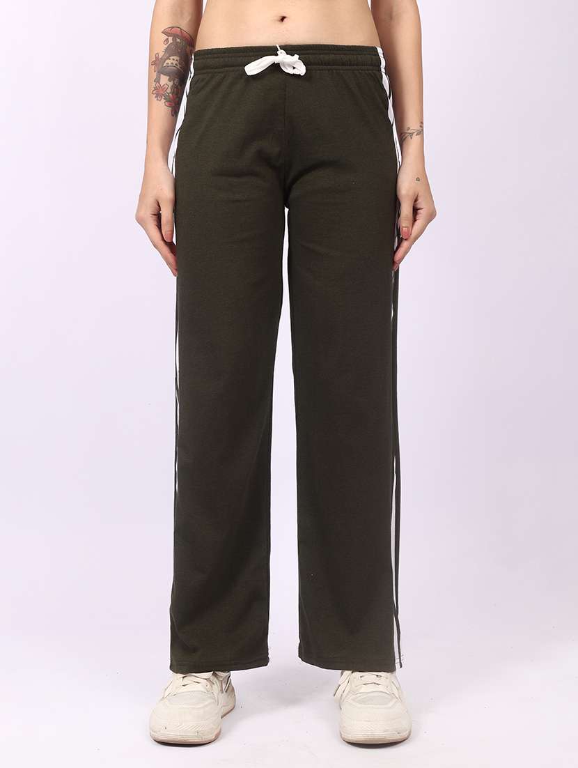 women pack of 2 tapered mid rise regular track pant - 22548205 -  Standard Image - 1