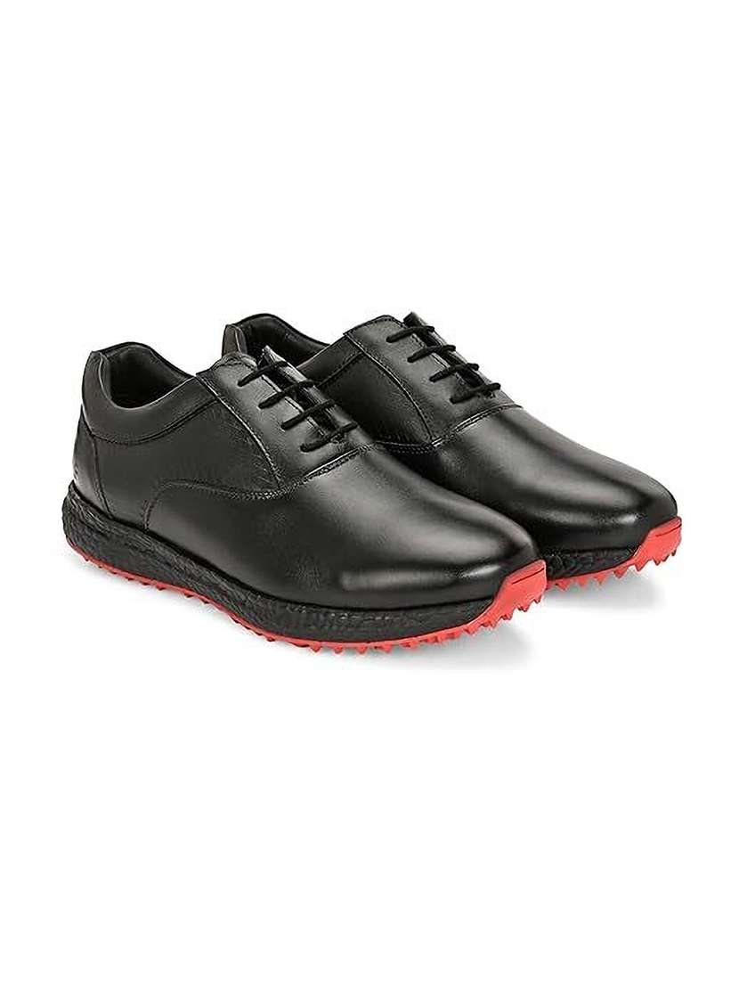 Men Solid Lace Up Sport Shoes - 22548707 -  Standard Image - 1