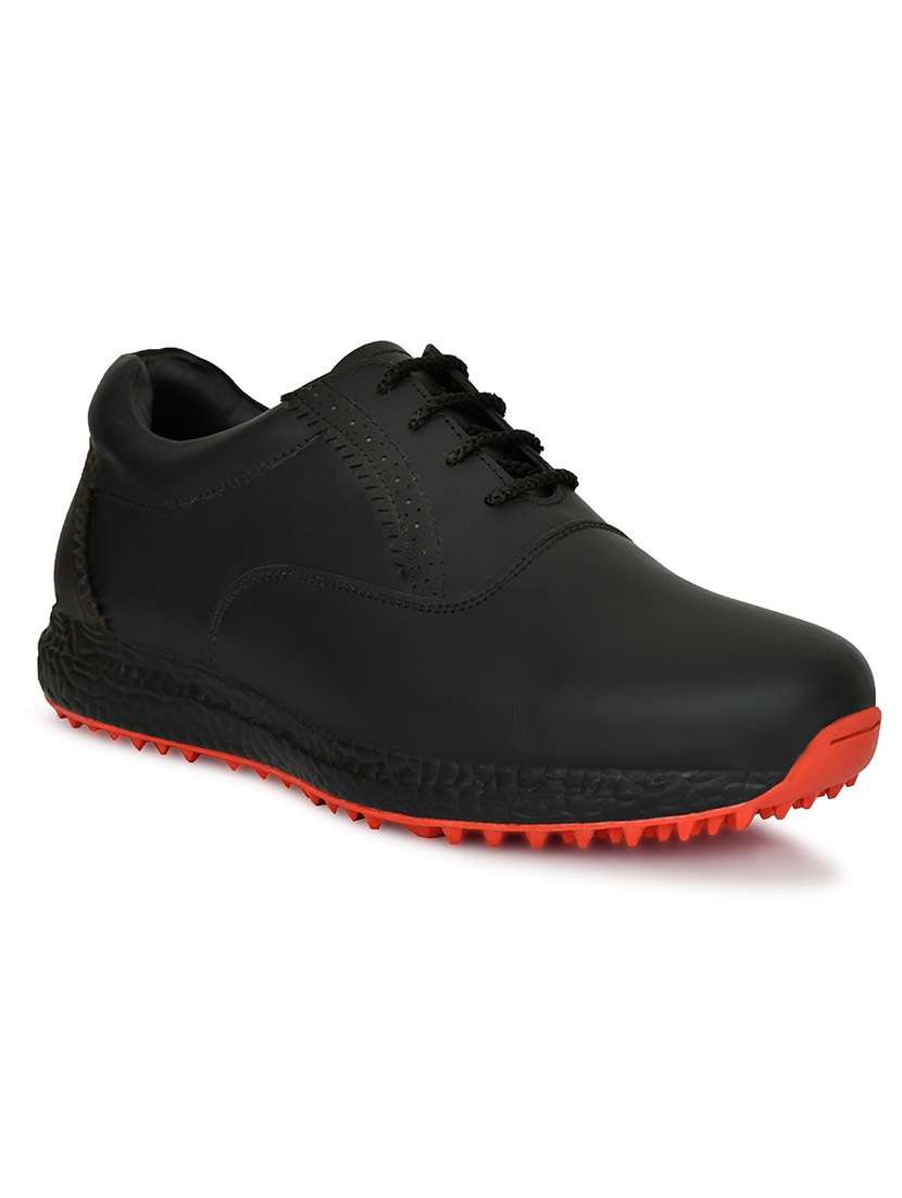 Men Solid Lace Up Sport Shoes - 22548720 -  Standard Image - 1