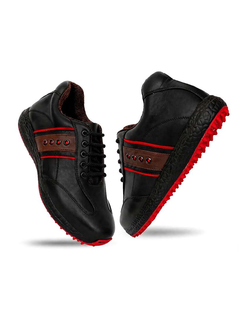 Men Color Block Lace Up Sport Shoes - 22548770 -  Standard Image - 1