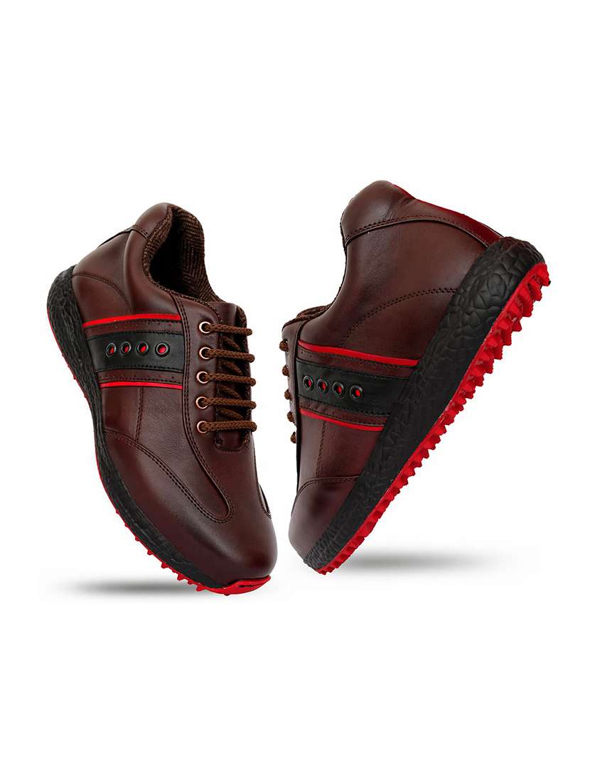 men color block lace up sport shoes - 22548772 -  Standard Image - 1