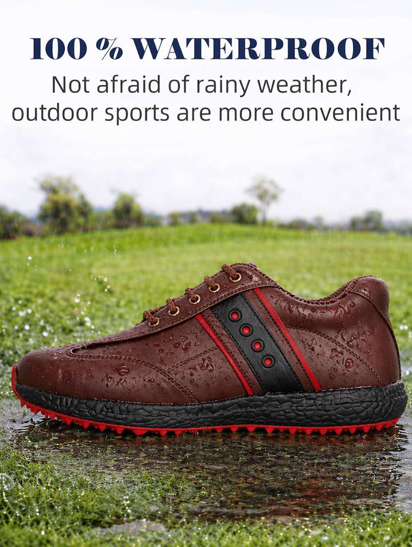 men color block lace up sport shoes - 22548772 -  Standard Image - 4