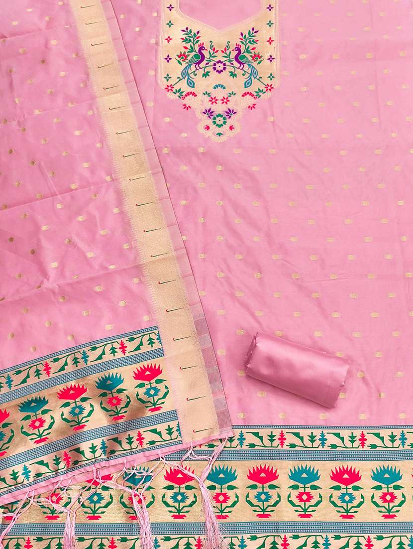 Women Self Design Unstitched Suit Set - 22548832 -  Standard Image - 4