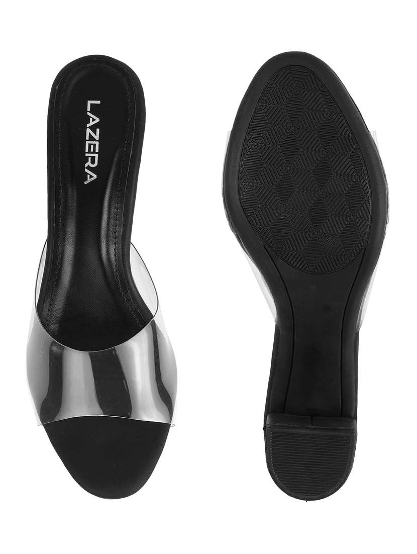 women solid slip on sandal - 22548998 -  Standard Image - 4