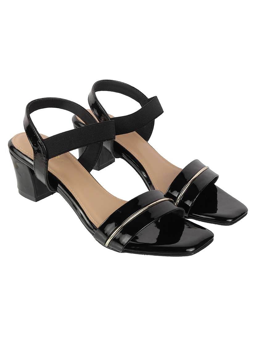 women solid ankle strap sandal - 22548999 -  Standard Image - 1