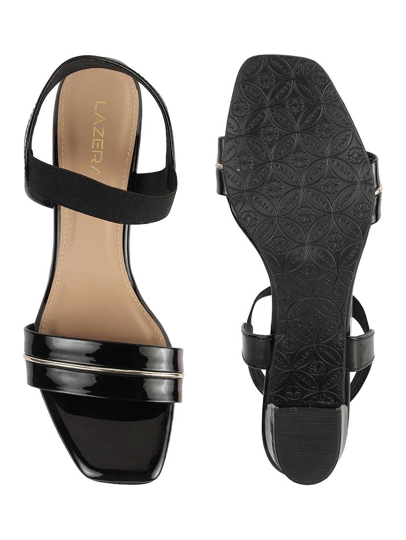 women solid ankle strap sandal - 22548999 -  Standard Image - 4