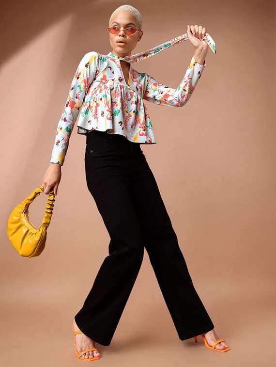 white polyester regular top - 22549008 -  Standard Image - 4
