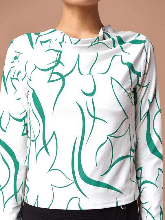 Women Printed Long Sleeves Regular Top - 22549041 -  Standard Image - 1