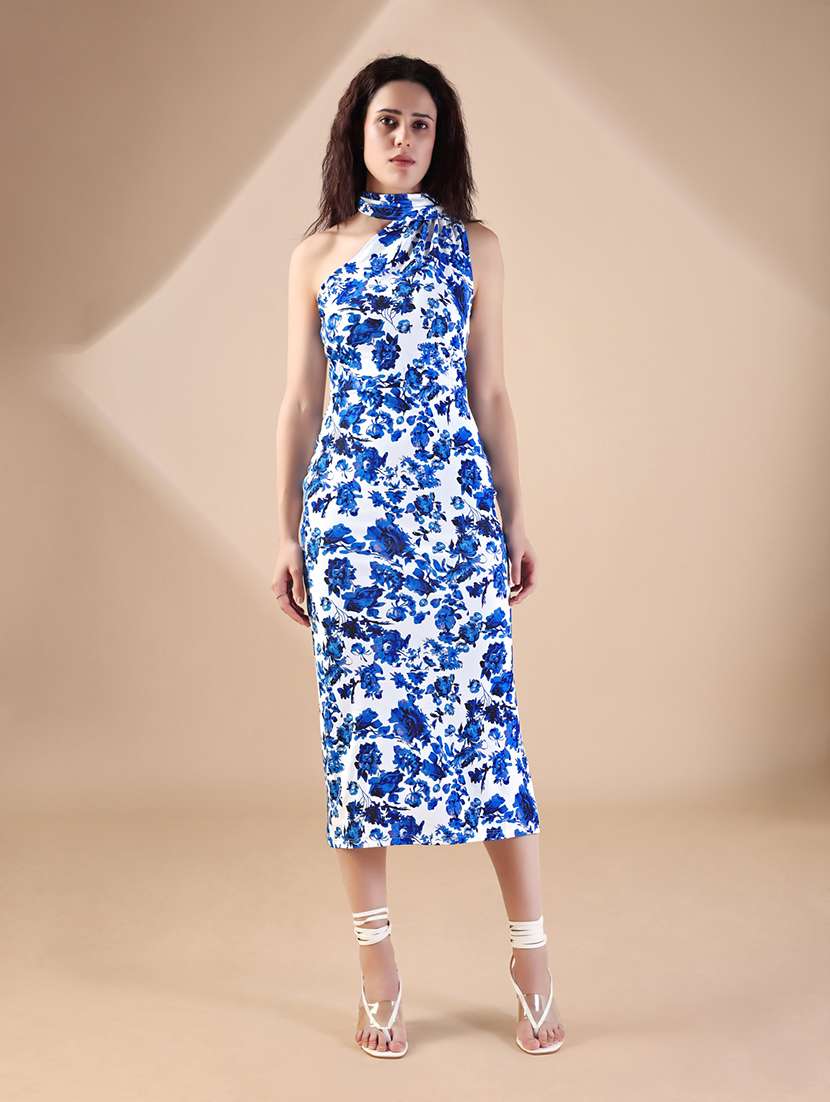 women printed sleeveless bodycon dress - 22549359 -  Standard Image - 4