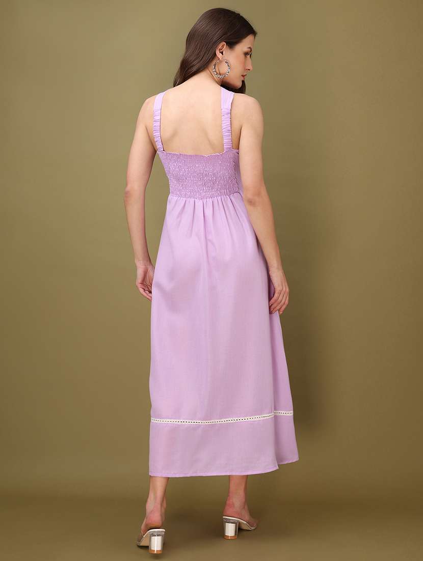 women printed sleeveless fit and flare dress - 22549446 -  Standard Image - 4